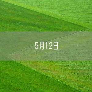 5月12日