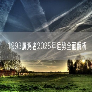 1993属鸡者2025年运势全面解析