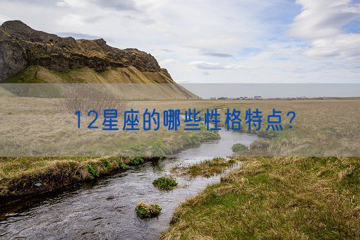 12星座的哪些性格特点？(图1)