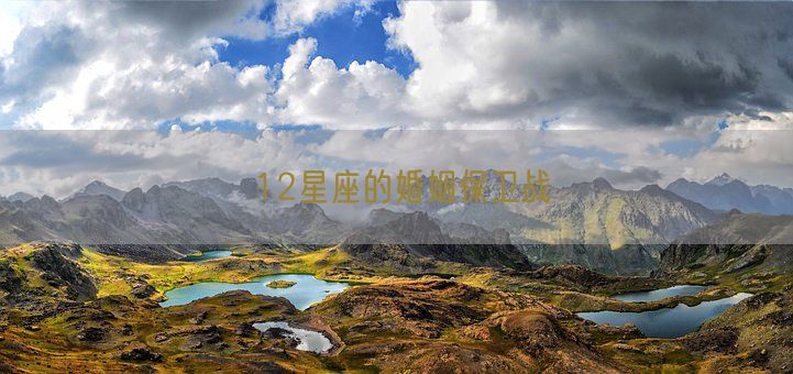 12星座的婚姻保卫战(图1)