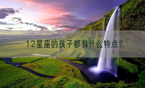12星座的孩子都有什么特点？(图1)