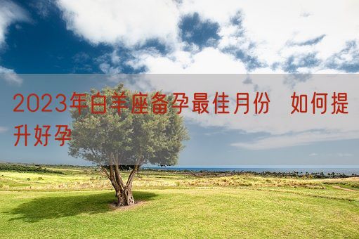 2023年白羊座备孕最佳月份  如何提升好孕(图1)