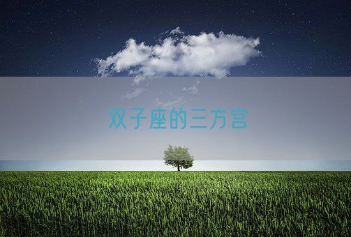 双子座的三方宫(图1)