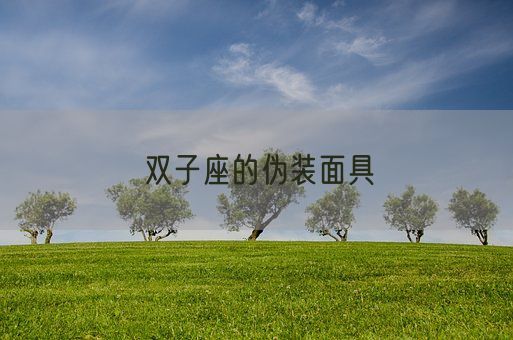 双子座的伪装面具(图1)