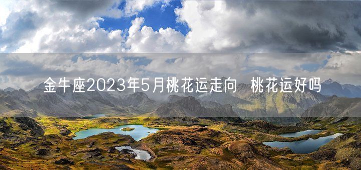 金牛座2023年5月桃花运走向  桃花运好吗(图1)