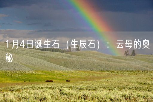 1月4日诞生石（生辰石）：云母的奥秘(图1)