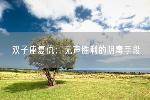 双子座复仇：无声胜利的阴毒手段(图1)