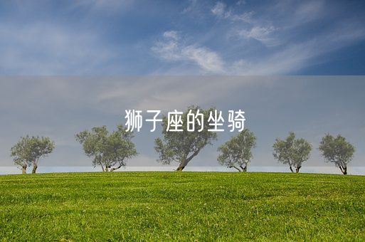 狮子座的坐骑(图1)