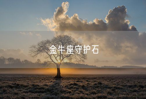 金牛座守护石(图1)