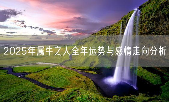 2025年属牛之人全年运势与感情走向分析(图1)