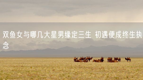 双鱼女与哪几大星男缘定三生 初遇便成终生执念(图1)