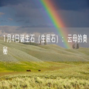 1月4日诞生石（生辰石）：云母的奥秘
