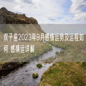 双子座2023年9月感情运势及运程如何 感情运详解