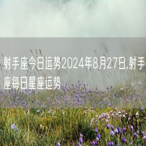 射手座今日运势2024年8月27日,射手座每日星座运势