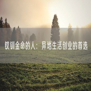 钗钏金命的人：异地生活创业的首选