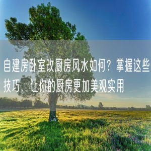 自建房卧室改厨房风水如何？掌握这些技巧，让你的厨房更加美观实用