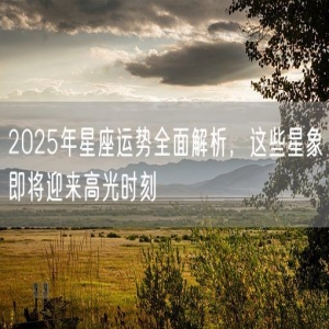 2025年星座运势全面解析，这些星象即将迎来高光时刻