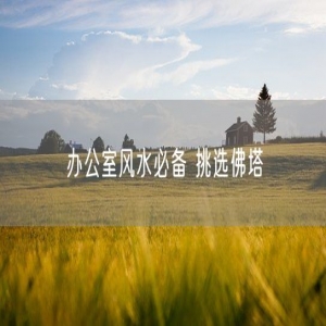 办公室风水必备 挑选佛塔