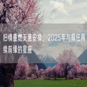 旧情重燃天意安排，2025年与前任再续前缘的星座