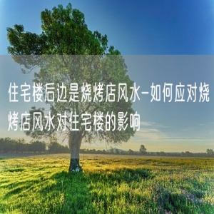 住宅楼后边是烧烤店风水-如何应对烧烤店风水对住宅楼的影响