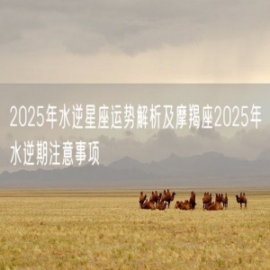 2025年水逆星座运势解析及摩羯座2025年水逆期注意事项