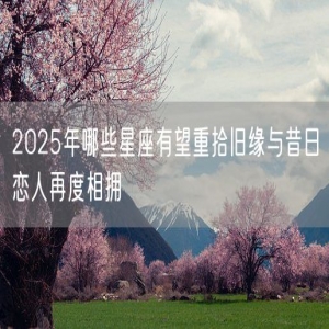 2025年哪些星座有望重拾旧缘与昔日恋人再度相拥