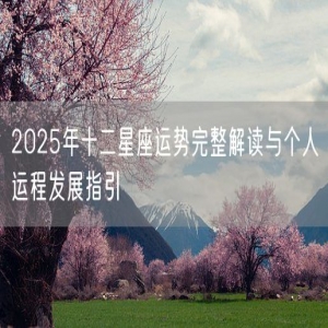 2025年十二星座运势完整解读与个人运程发展指引